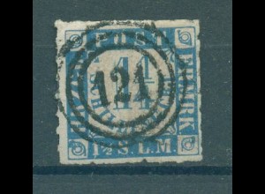 SCHLESWIG-HOLSTEIN 1864 Nr 7 gestempelt (227120)