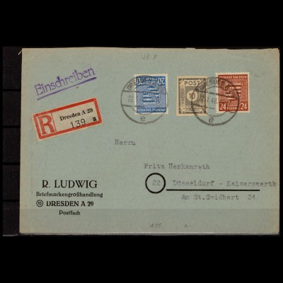 SBZ 1945 Nr 52 gestempelt (227859)