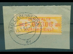 DDR ZKD B 1958 Nr 17C gestempelt (228019)