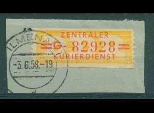 DDR ZKD B 1958 Nr 17G gestempelt (228023)
