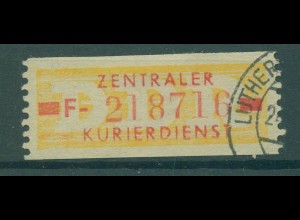 DDR ZKD B 1958 Nr 18I F gestempelt (228039)