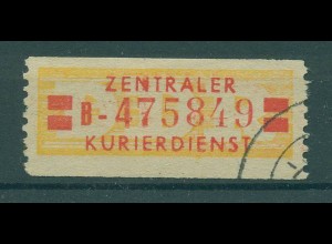 DDR ZKD B 1958 Nr 19II B gestempelt (228072)