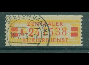 DDR ZKD B 1958 Nr 19II K gestempelt (228079)