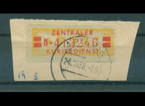 DDR ZKD B 1958 Nr 19II N gestempelt (228081)