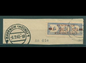 DDR ZKD B 1958 Nr 20J gestempelt (228094)