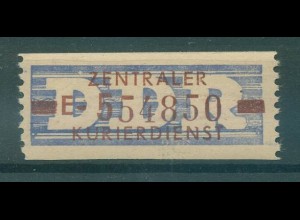 DDR ZKD B 1958 Nr 20E N postfrisch (228222)