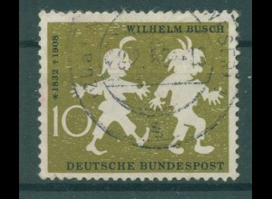 BUND 1958 PLATTENFEHLER Nr 281 f2 gestempelt (228406)