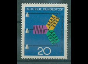 BUND 1966 PLATTENFEHLER Nr 521 f36 postfrisch (228451)
