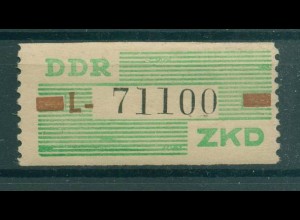 DDR ZKD B 1960 Nr VII-U postfrisch (228490)