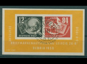DDR 1950 Block 7 gestempelt (228541)