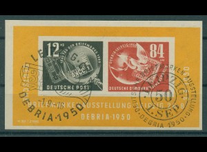 DDR 1950 Block 7 gestempelt (228544)
