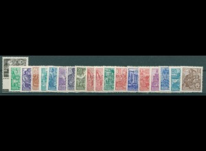 DDR 1953 Nr 405-422 postfrisch (228625)
