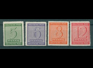 SBZ 1945 Nr 116-119D postfrisch (228701)