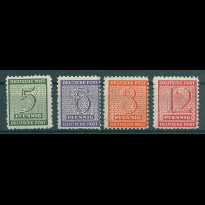 SBZ 1945 Nr 120-123X postfrisch (228702)