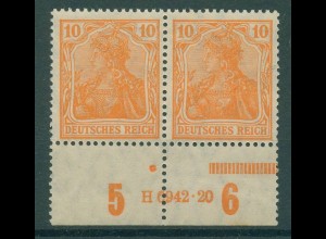 DEUTSCHES REICH 1920 Nr 141 postfrisch (228766)