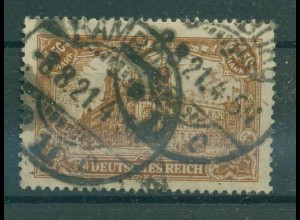 DEUTSCHES REICH 1920 Nr 114c gestempelt (228784)