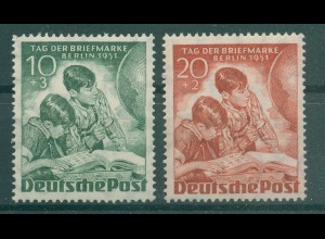 BERLIN 1951 Nr 80-81 postfrisch (229558)