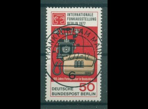 BERLIN 1977 Nr 549 gestempelt (229729)