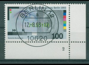 BUND 1993 Nr 1690 gestempelt (230047)