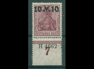 DEUTSCHES REICH 1921 Nr 157II postfrisch (230833)