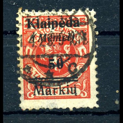 MEMEL 1923 Nr 131 gestempelt (409527)