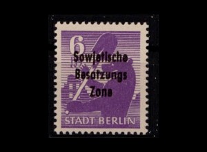 SBZ 1948 Nr 201Awbzt DDI postfrisch (230990)