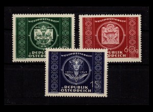 OESTERREICH 1949 Nr 943-945 postfrisch (231129)