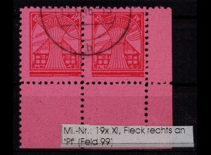 SBZ 1945 Nr 19x gestempelt (231138)