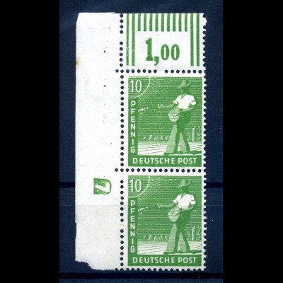 KONTROLLRAT 1947 Nr 946 postfrisch (231523)