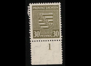 SBZ 1945 Nr 73Xb postfrisch (231579)