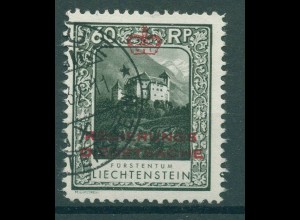 LIECHTENSTEIN 1932 Nr D7 B gestempelt (231736)