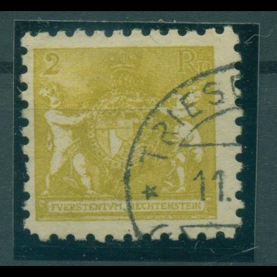 LIECHTENSTEIN 1921 Nr 45A gestempelt (231748)