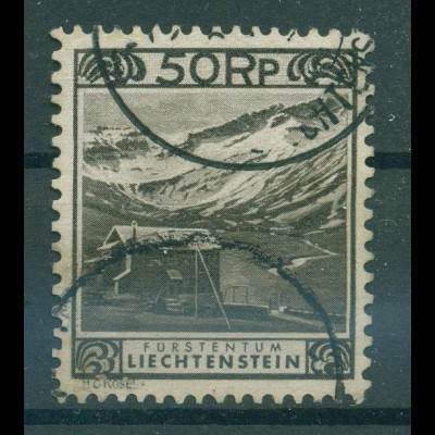 LIECHTENSTEIN 1930 Nr 102C gestempelt (231766)
