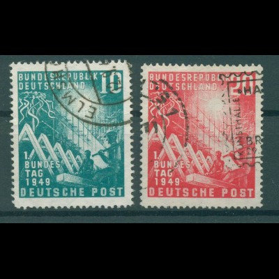 BUND 1949 Nr 111-112 gestempelt (231807)