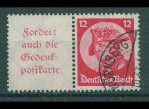 DEUTSCHES REICH 1933 ZD W45 gestempelt (231944)