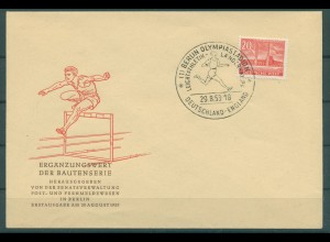 BERLIN 1953 Nr 113 Ersttagsbrief (231968)
