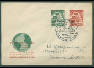 BERLIN 1951 Nr 80-81 gestempelt (231969)