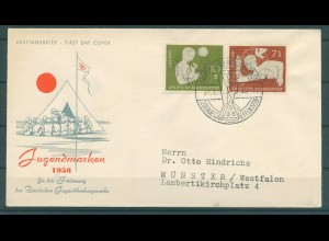 BUND 1956 Nr 232-233 Ersttagsbrief (231973)