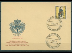 BERLIN 1955 Nr 131 Ersttagsbrief (231977)