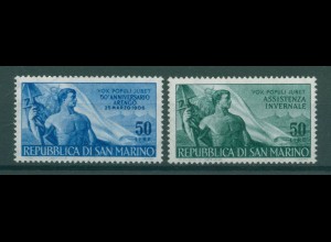SAN MARINO 1956 Nr 545-546 postfrisch (232011)