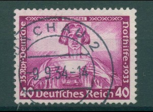 DEUTSCHES REICH 1933 Nr 507A gestempelt (232098)