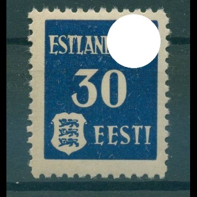 BES II. WK ESTLAND 1941 Nr 1-3x ungebraucht (232105)