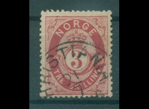 NORWEGEN 1872 Nr 18 gestempelt (232166)
