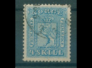 NORWEGEN 1863 Nr 8 gestempelt (232172)