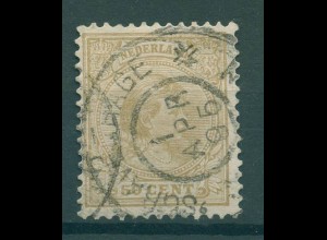 NIEDERLANDE 1891 Nr 43 gestempelt (232178)