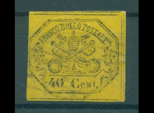 KIRCHENSTAAT 1867 Nr 17 gestempelt (232208)