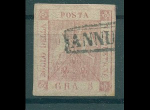 NEAPEL 1858 Nr 4 gestempelt (232211)