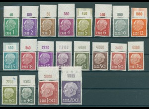 SAARLAND 1957 Nr 380-399 postfrisch (232258)