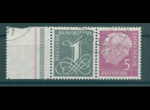 BUND 1958 ZD W17Y gestempelt (232313)