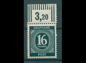 KONTROLLRAT 1946 Nr 923a postfrisch (232327)